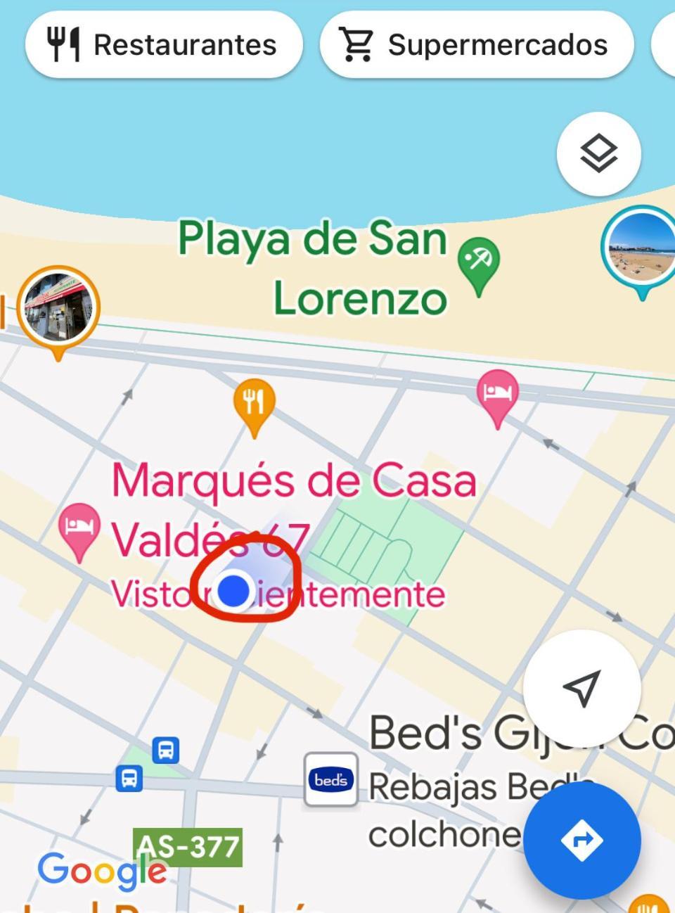 Apartamento Playa San Lorenzo Daire Gijón Dış mekan fotoğraf