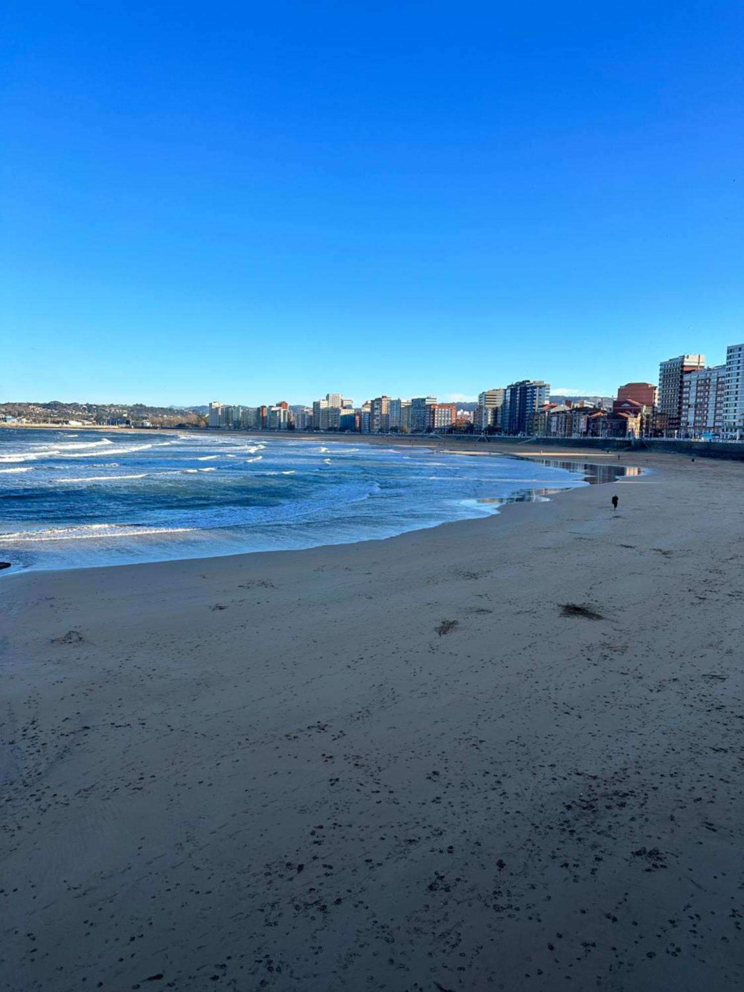 Apartamento Playa San Lorenzo Daire Gijón Dış mekan fotoğraf