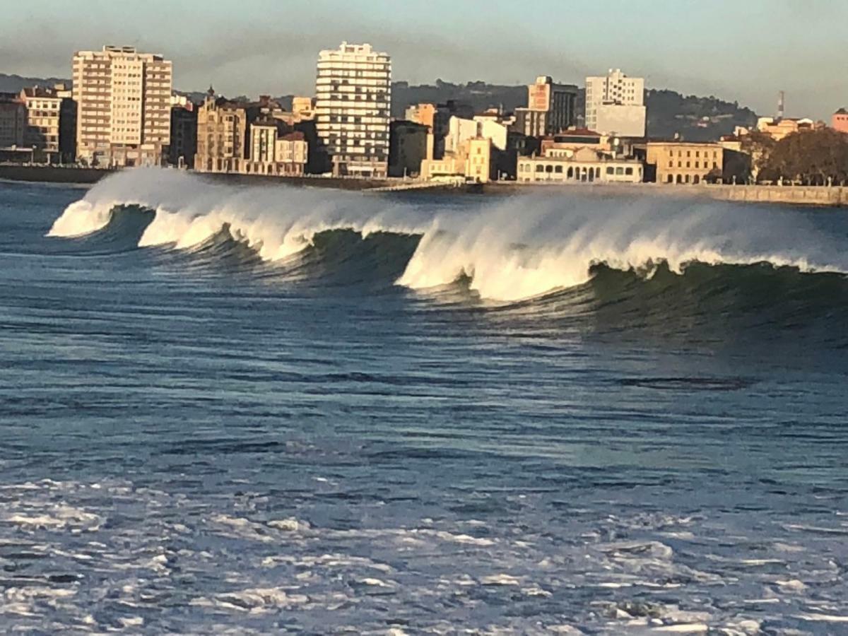 Apartamento Playa San Lorenzo Daire Gijón Dış mekan fotoğraf